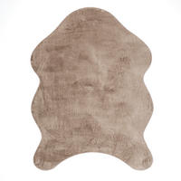 KURZFLORTEPPICH 60/90 cm Pelt 640 - Beige, Textil (60/90cm) - Paco Home