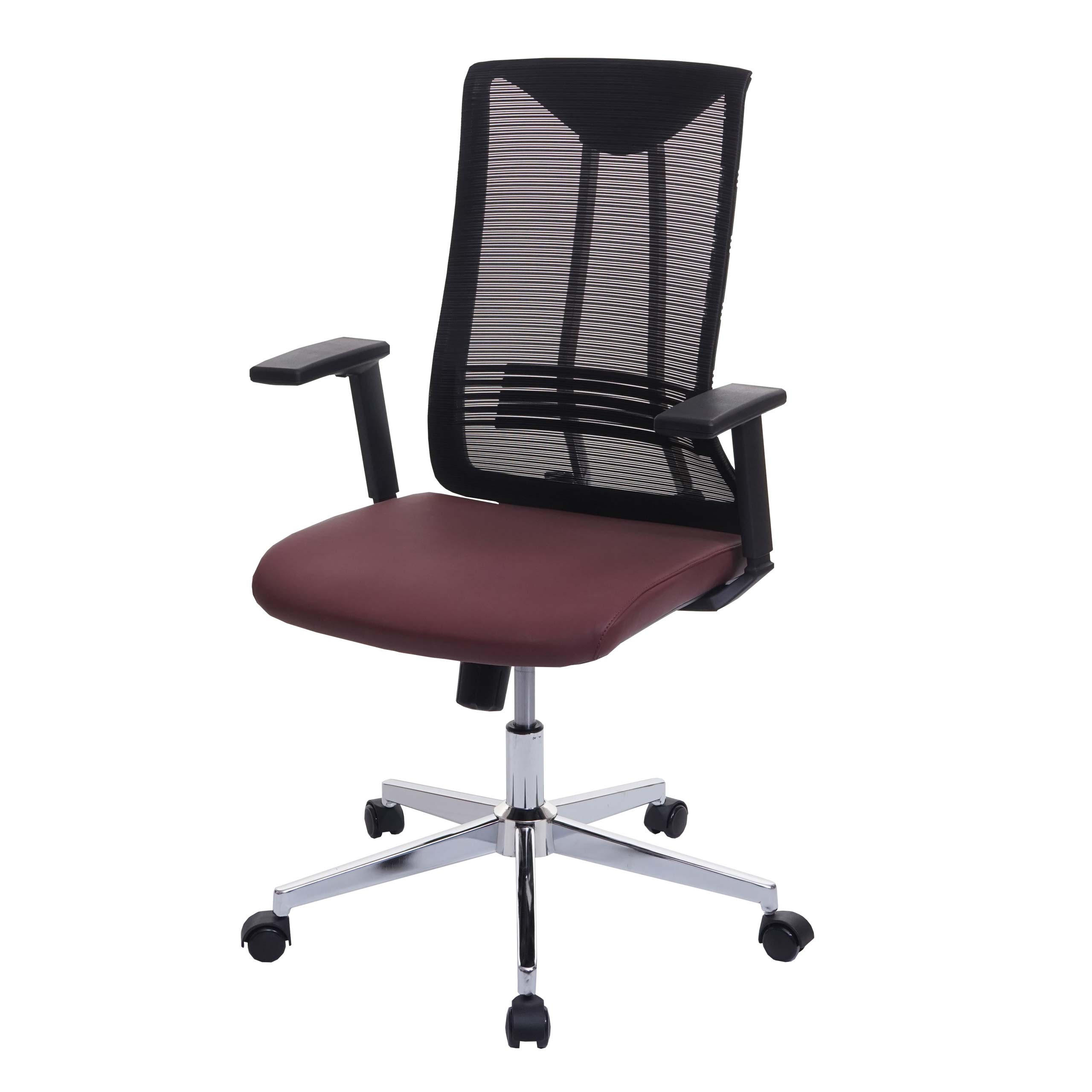 BÜROSTUHL Rot - Rot, Textil (65/110/66cm) - MCW