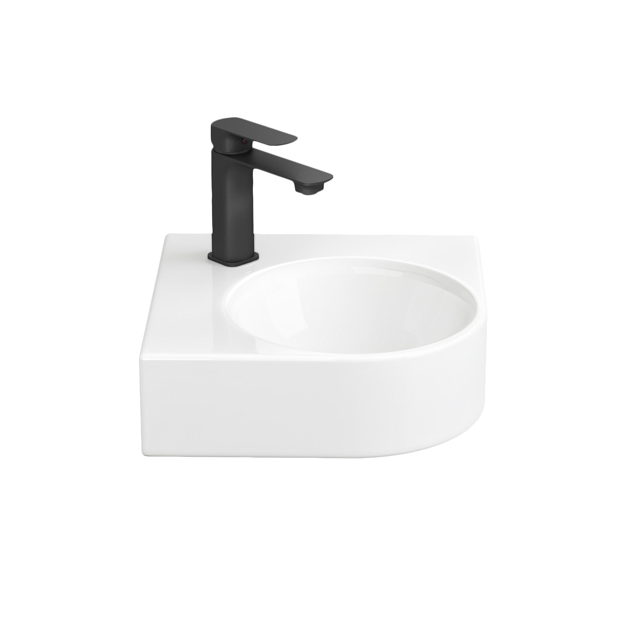 Emke Waschbecken Weiß 44x15.5x38.5 cm