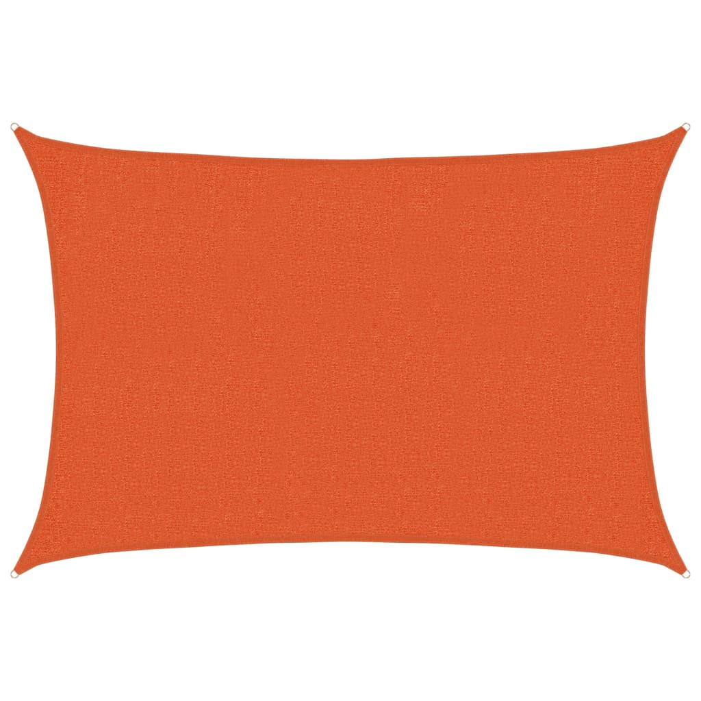SONNENSEGEL 160 g/m² Orange 2x2,5 m HDPE - Orange, Textil (250/200cm) - furnicato