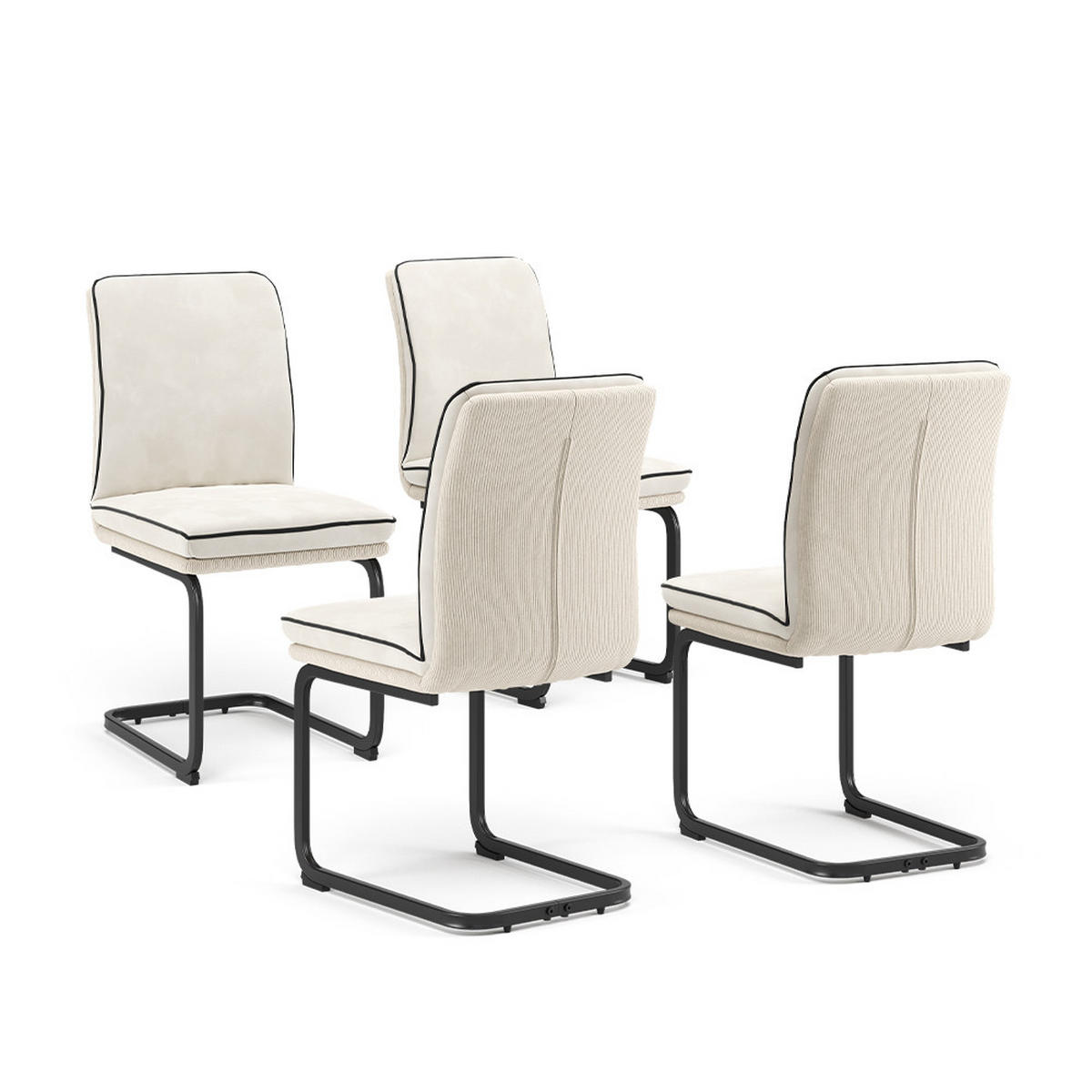 KONZOLOVÁ ŽIDLE Eleganza Béžová - béžová, textil (49/95.5/63.5cm) - Vicco