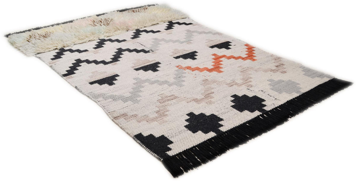 WEBTEPPICH Nomadic-Design 160x230 cm - Multicolor, Textil (160/230cm) - THEKO
