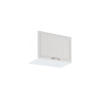 HÄNGESCHRANK G60K – Sycylia Weiß – Weiß / Creme - Creme/Weiß, Holzwerkstoff (60/40/32cm) - ROYAL24_MARKT