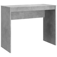SCHREIBTISCH Modern 90/40/72 cm aus Holzwerkstoff Betongrau - Hellgrau/Grau, Holz (40/90/72cm) - vidaXL