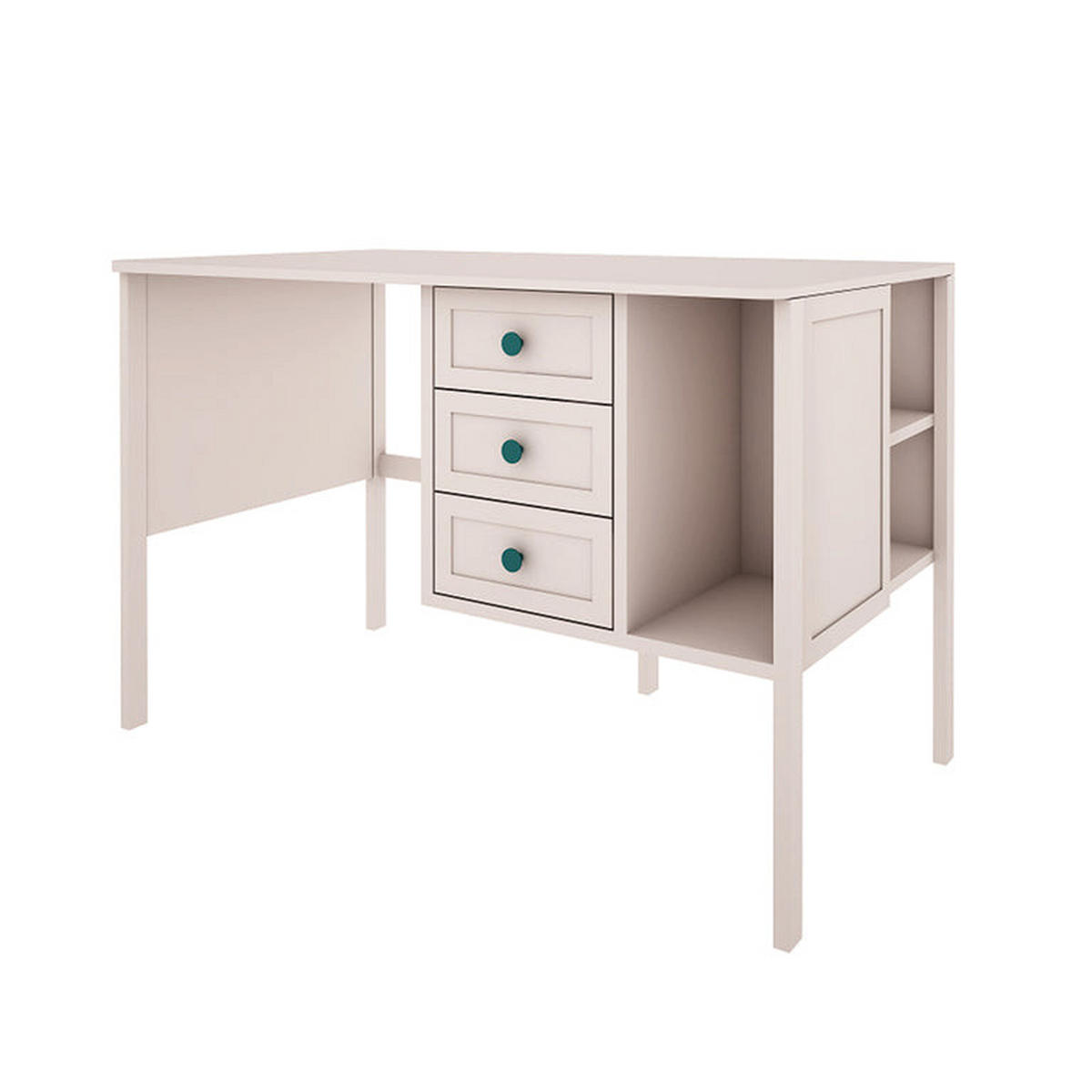 PISAĆI STOL Gabriel bež - bež, drvni materijal (65/116/75cm) - Petits-meubles
