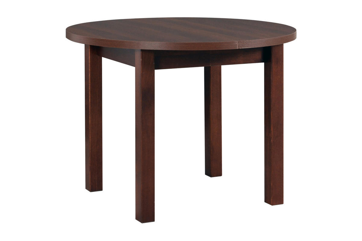 ESSTISCH Poli 4, 100-180 cm, walnussfarben - Walnussfarben, Holz (180/100/76cm) - Leaf Design