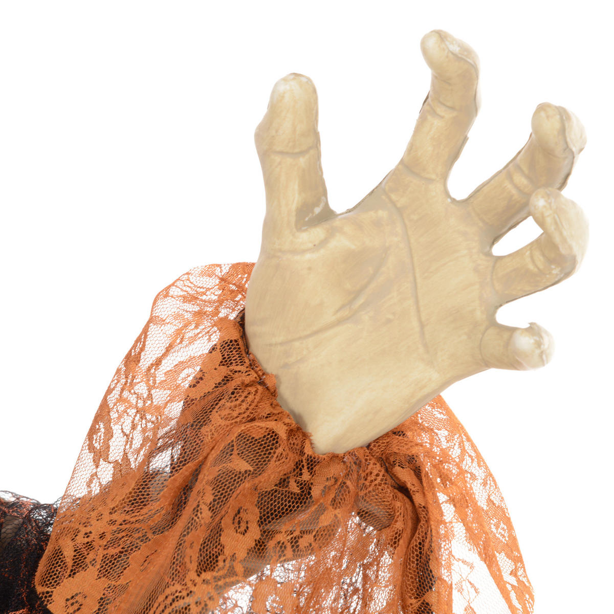 HALLOWEEN-DEKORATION Schwarz 60.0/18.0/183.0cm - Schwarz, Textil (18/183/60cm)