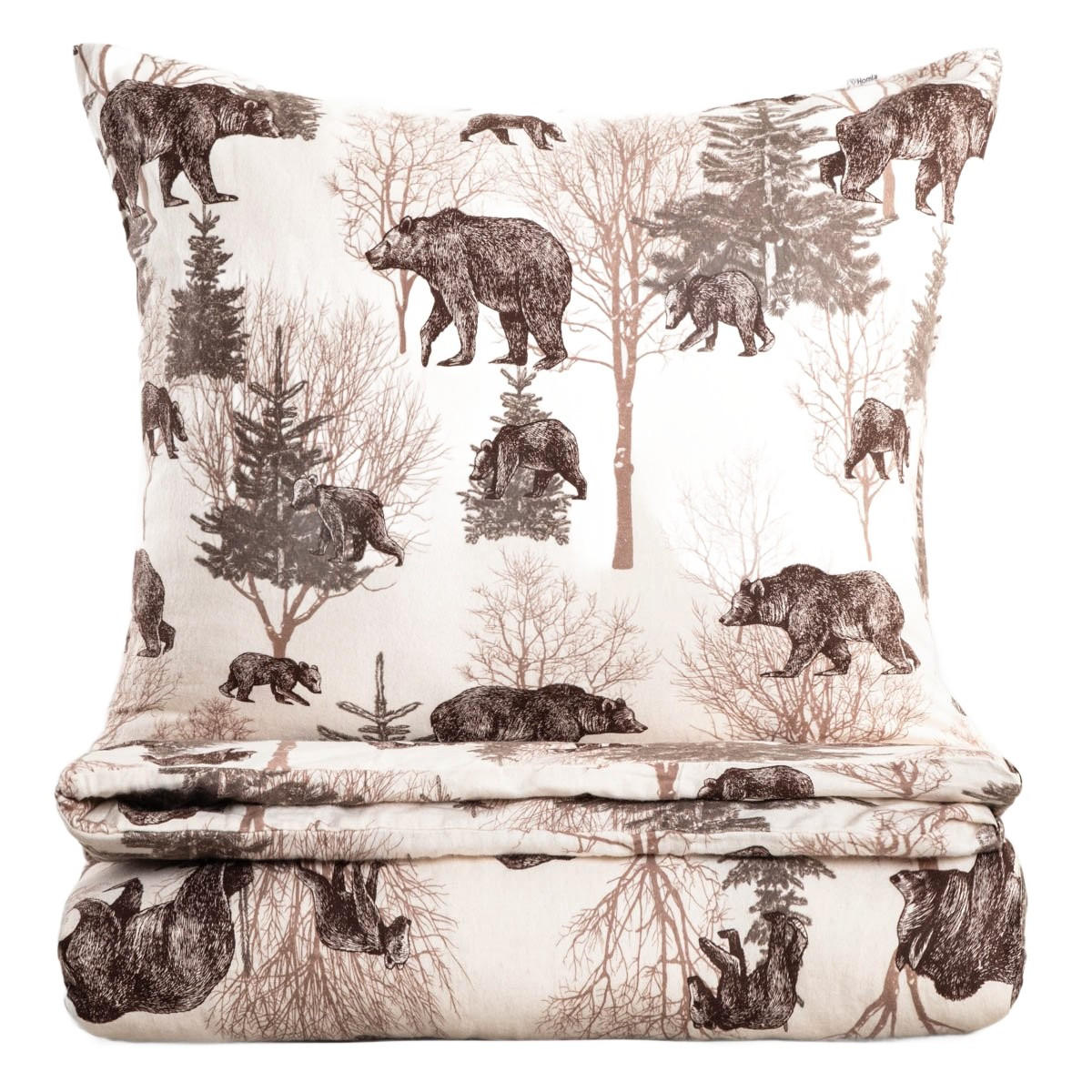 BETTWÄSCHE Urso Flanell 140/200 cm - Multicolor, Textil (140/200cm) - Homla