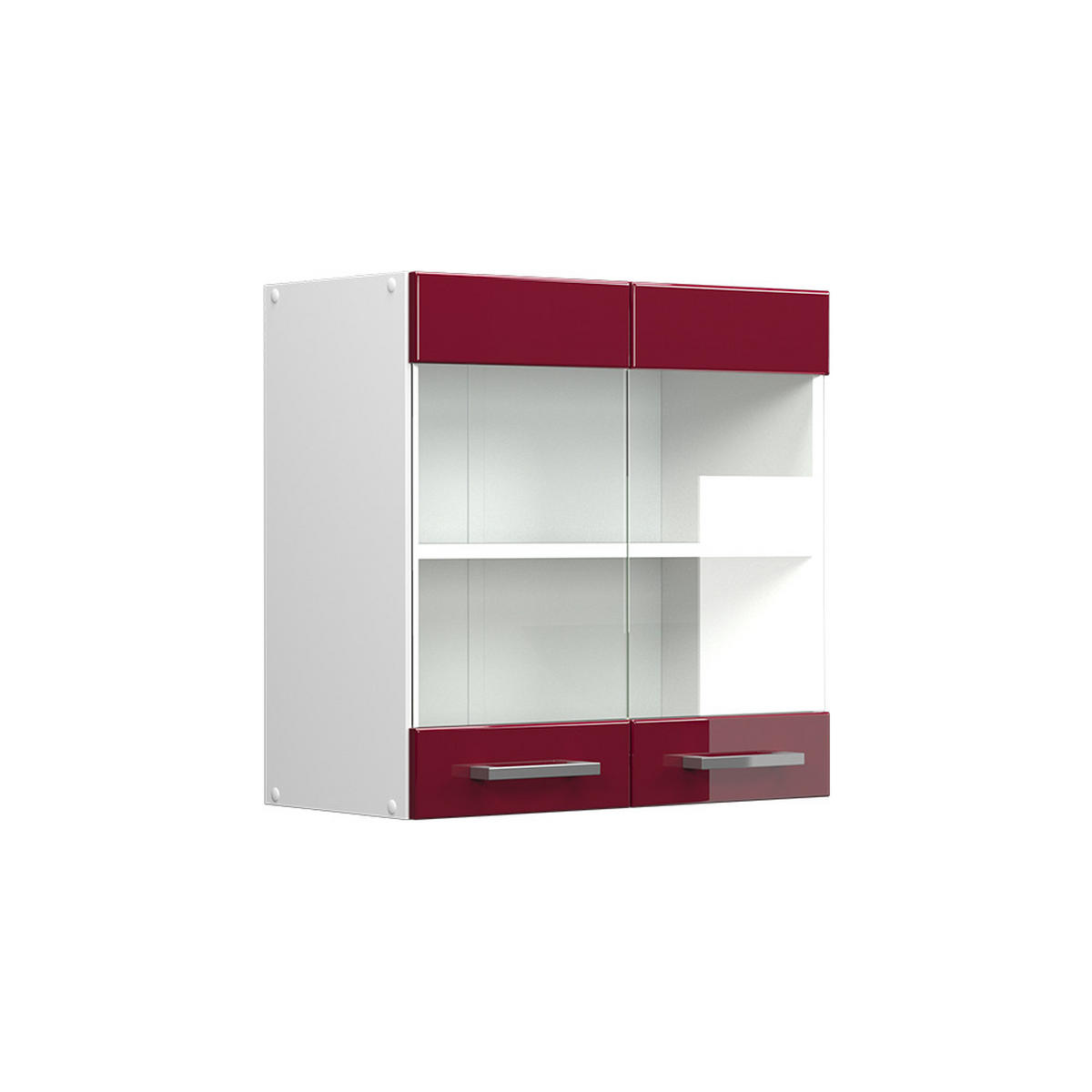 KUCHYŇSKÁ DVÍŘKA R-Line Červená vysoký lesk - červená, kompozitní dřevo (59.2/59/1.6cm) - Vicco