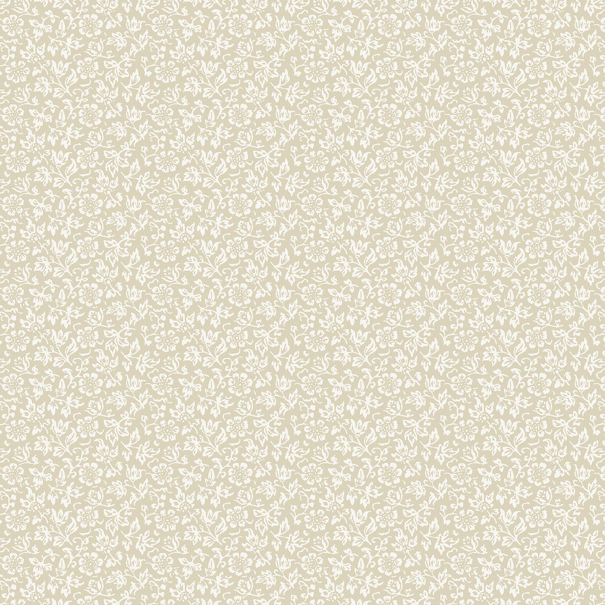 VLIESTAPETE Süßes Alyssum 1000x52cm - Naturfarben, Papier/Kunststoff (52/1000cm) - LAURA ASHLEY