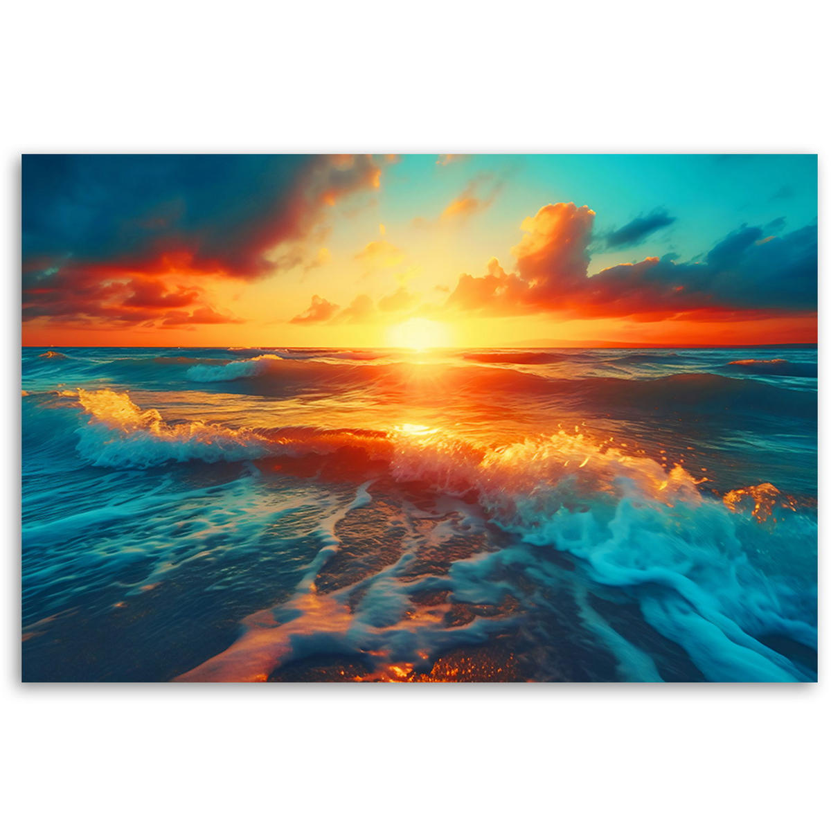 KUNSTDRUCK Lila 100/70 cm - Lila, Textil (100/70cm) - KUNSTLOFT