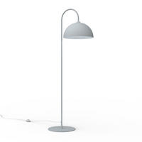 STEHLEUCHTE - Grau, Metall (40/40/170cm) - Lumicom