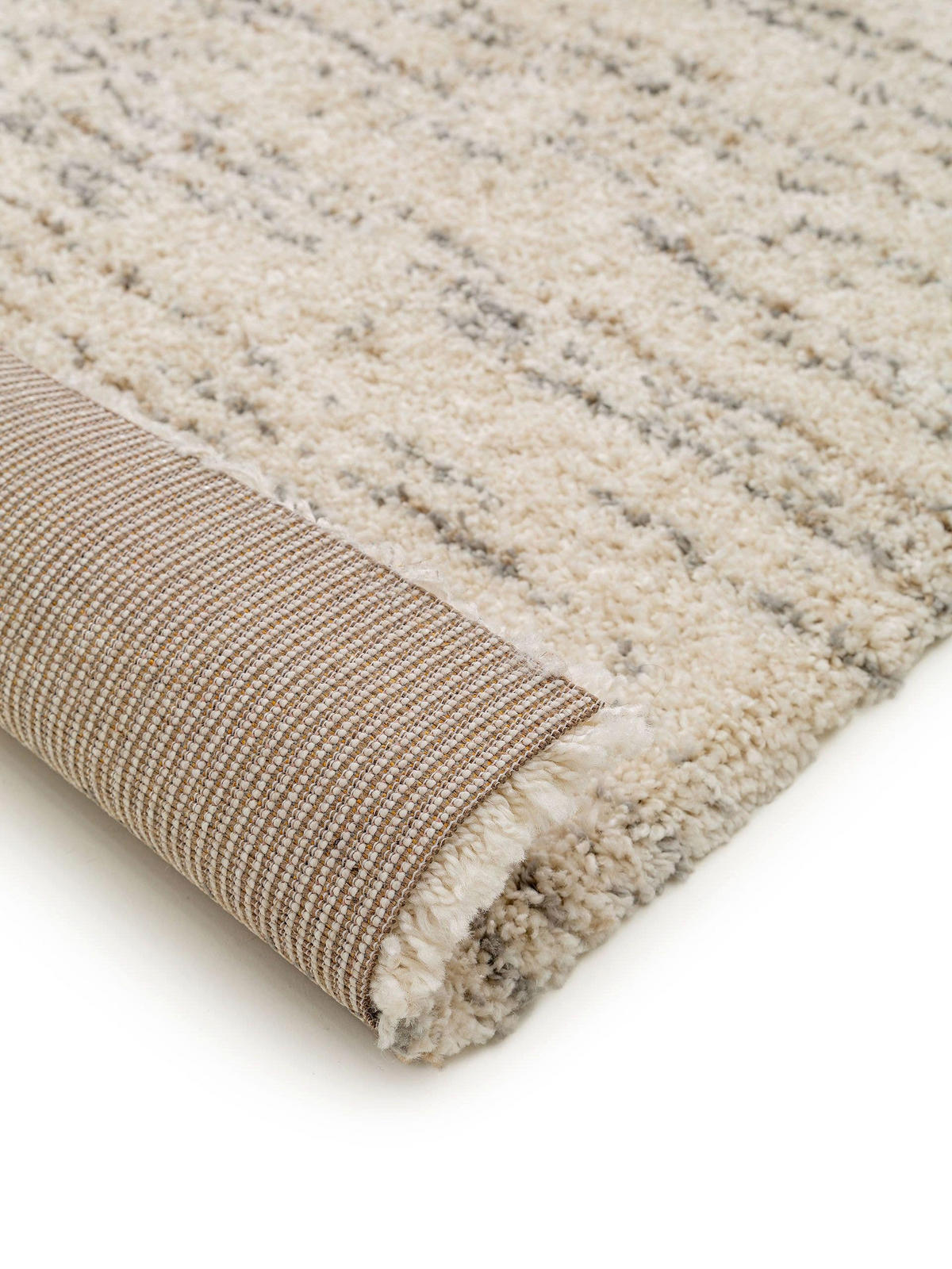 HOCHFLORTEPPICH Gobi Cream/Beige 240x340 cm - Creme, Textil (240/340cm) - benuta Nest