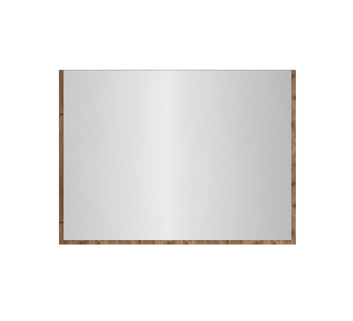 SPIEGEL BUENO (B/H/T: ca. 95/70/2 cm) in Basalt grau/Basalt grau - Grau, Glas (95/70/2cm)