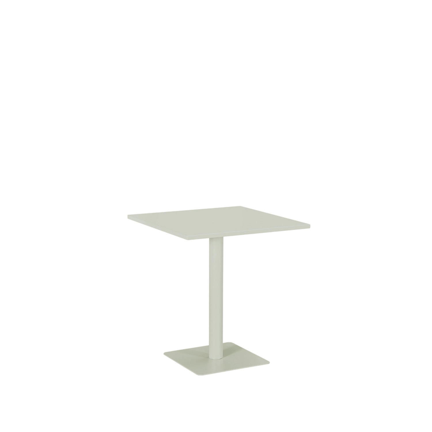 ESSTISCH Thule Grün 70 cm x 76 cm - Grün, Metall (70/70/76cm) - Klast Home