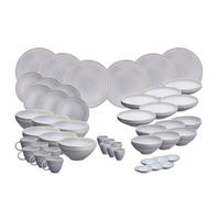 KOMPLETTSERVICE Stone - 48er-Set - Mondgrau - Grau, Keramik (1/1/1cm) - Björn