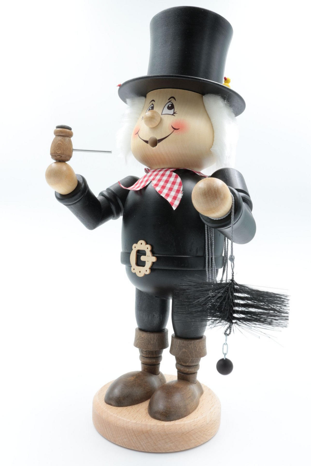 RAUCHFIGUR Wichtel Schornsteinfeger 32 cm - Multicolor, Holz (15/33/0.1cm)