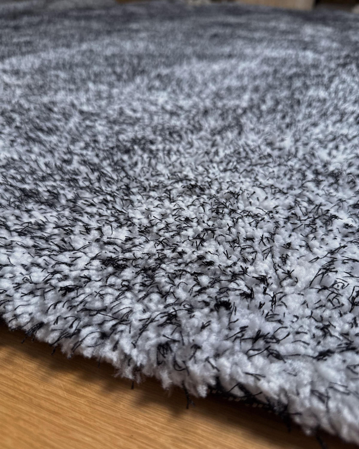SHAGGY-TEPPICH Demre 300/200 cm - Grau, Kunststoff (200/300cm) - Beliani