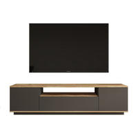 TV-MÖBEL FR7 Kiefer Atlantik-Anthrazit - Anthrazit/Kieferfarben, Holzwerkstoff (180/44/44cm) - Habitat Garten