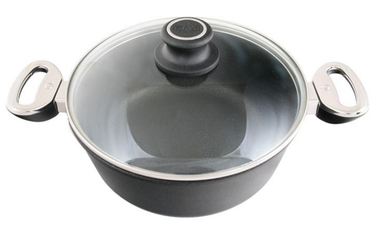 BRATENTOPF Gigant Newline mit Deckel Induktion 20cm x 12.0cm 2.0l - Anthrazit, Kunststoff/Metall (20cm) - BAF