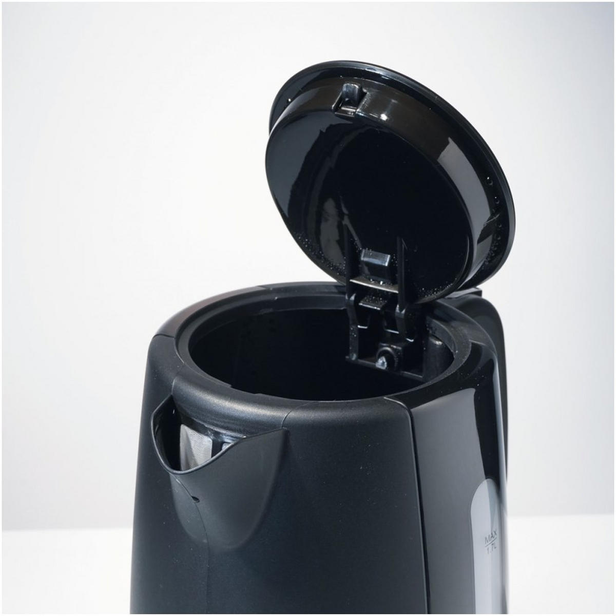 WASSERKOCHER ELEKTRISCH Schwarz 16/16/24 cm TS2707 - Schwarz, Metall (16/24/16cm) - Tiross 