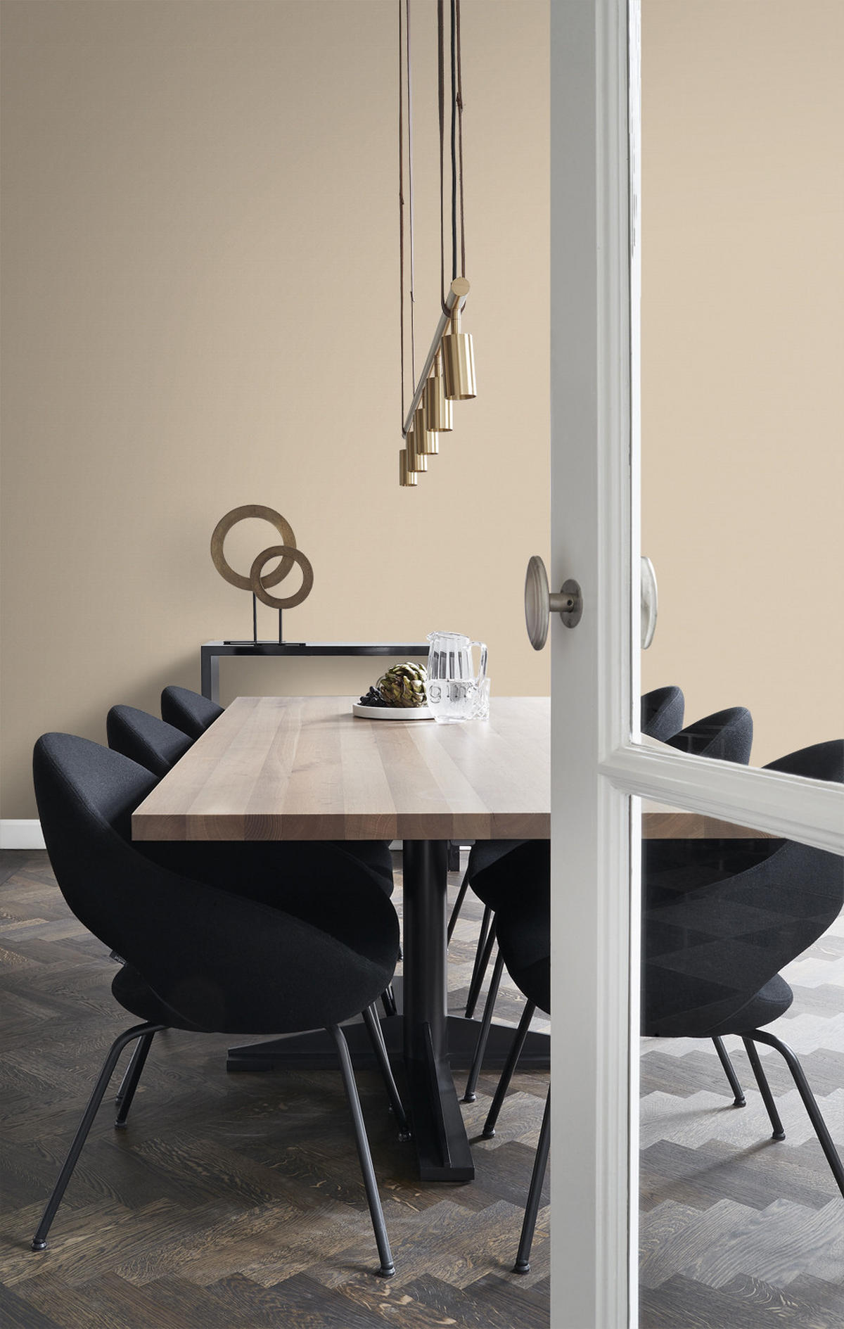TAPETE kleine Ornamente 53 cm x 10.05 m - Beige, Papier (53/1000cm) - Origin Wallcoverings