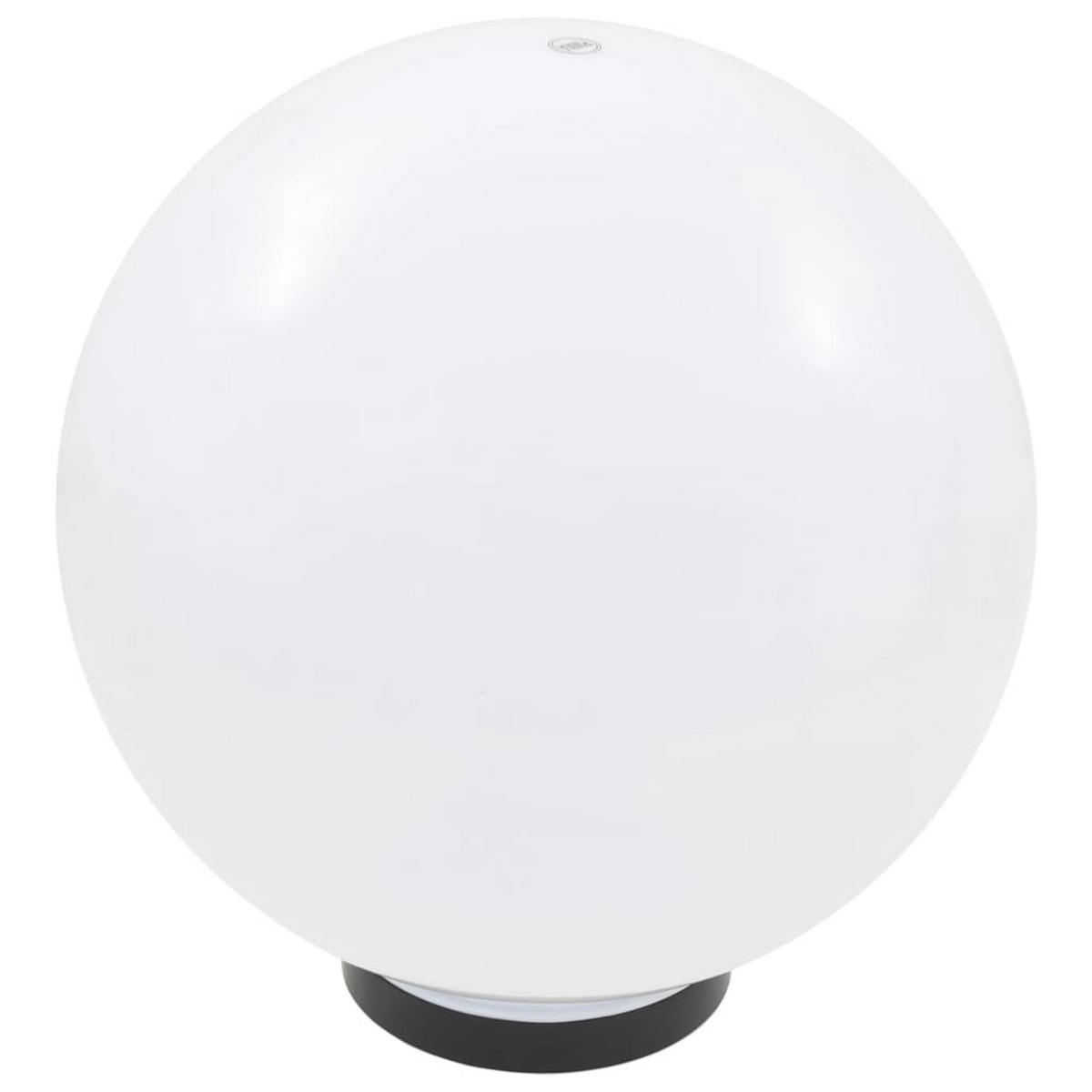 LED-GARTENLEUCHTEN 2Er Set Kugelförmig 30 Cm Pmma - Weiß, Kunststoff (30/30/30cm) - vidaXL