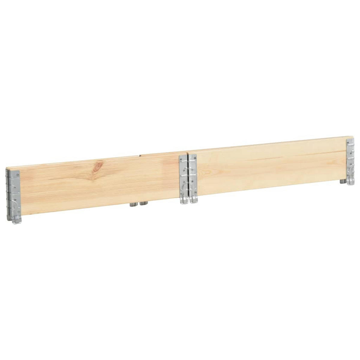 HOCHBEET 100x100 cm Kiefer Massivholz - Braun, Holz (100/19/100cm) - furnicato