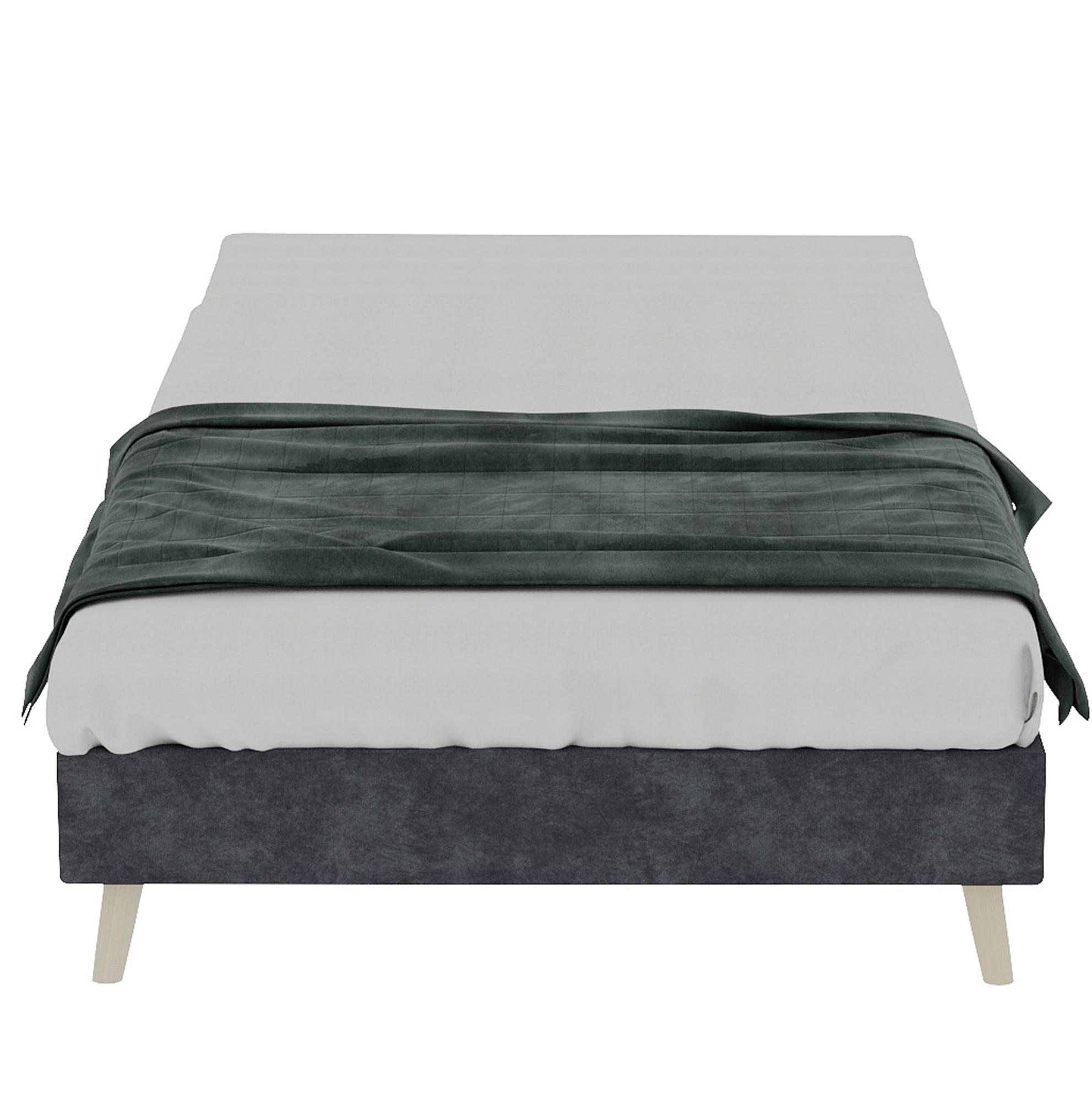 Redom POSTEL 90/200 cm s pevnou konstrukcí a moderním minimalistickým designem, Šedá