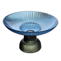 PATERA, Daz Glass, sklo, modrá, 31x18 cm - modrá, sklo (33/23/33cm) - Mondex