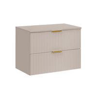 WASCHTISCHUNTERSCHRANK 80.6cm Adriel Beige - Beige, Holzwerkstoff (80.6/59/46cm) - Petits-meubles