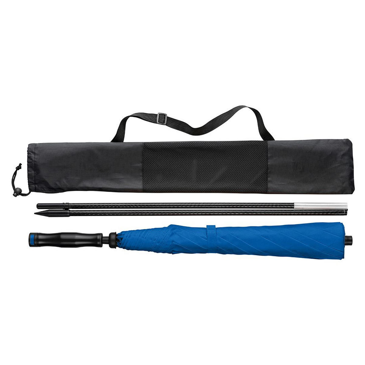 SONNENSCHIRM 147/147/71 cm - Blau, Kunststoff (147/147cm) - FARE