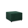 SITZPOUF 70 X 70 NEO, Cord - Dunkelgrün - Grün, Textil (71/40/71cm)
