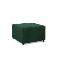 SITZPOUF 70 X 70 NEO, Cord - Dunkelgrün - Grün, Textil (71/40/71cm)