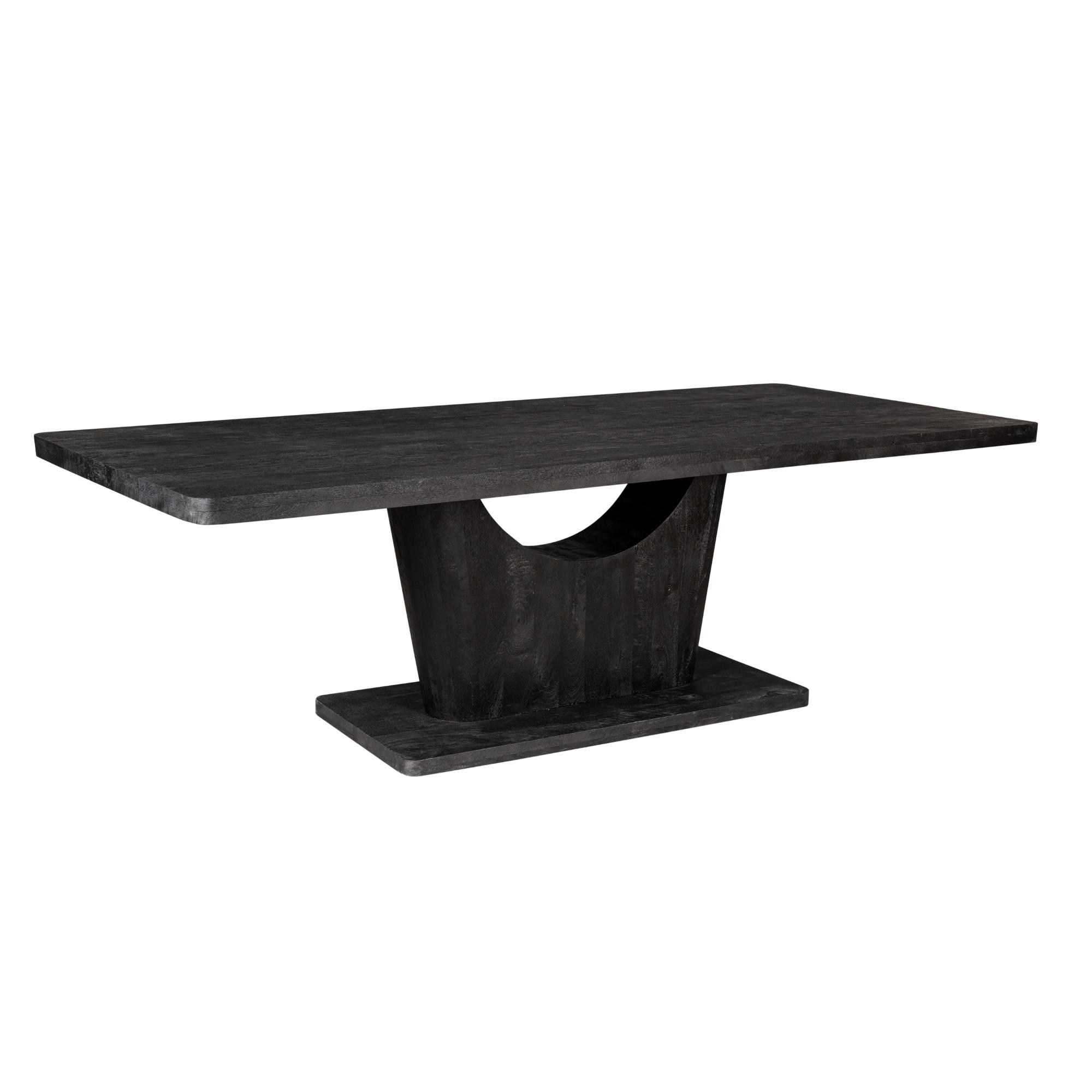 Starfurn Esstisch Schwarz 240x76x110 cm