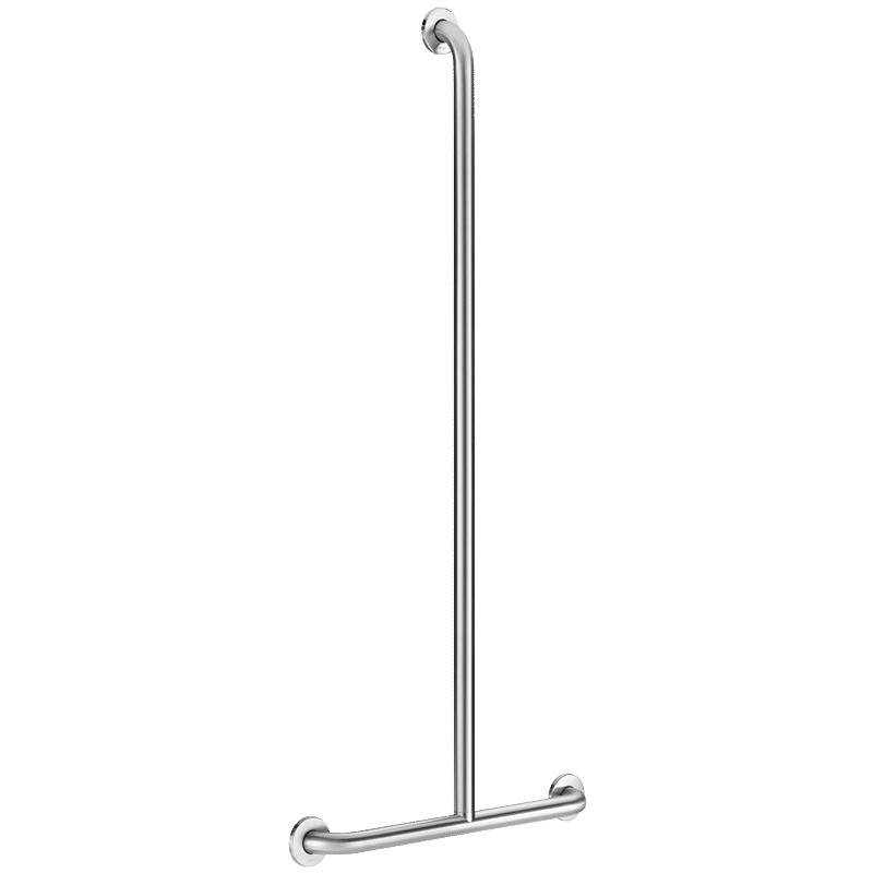 HANDLAUF T-Form ø32 1.150x500 mm Edelstahl UltraSatin - Chromfarben, Metall (15/10/118cm) - Delabie