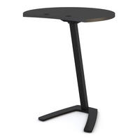 STEHTISCH Laptoptisch Pontis Anthrazit - Schwarz, Holz/Metall (50/60/72cm) - ASSMANN
