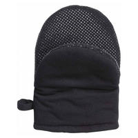 MINI-OFENHANDSCHUH Greg schwarz 15 x 20 cm - Schwarz, Textil (15/20cm) - Winkler
