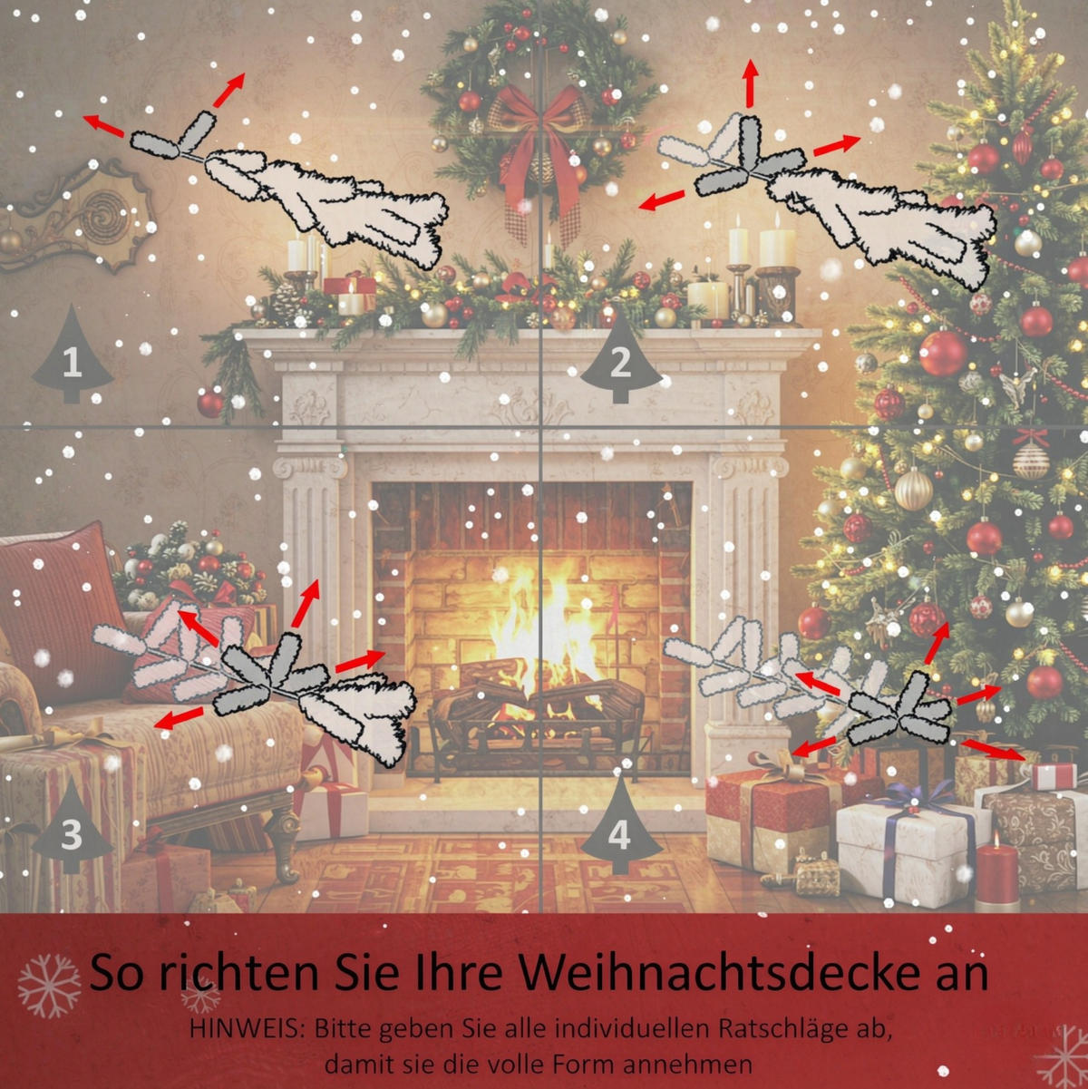 WEIHNACHTSBAUM 90 cm aus PVC mit mehrfarbiger Faseroptik, Grün - Grün, Kunststoff (90cm) - OKMYHOME