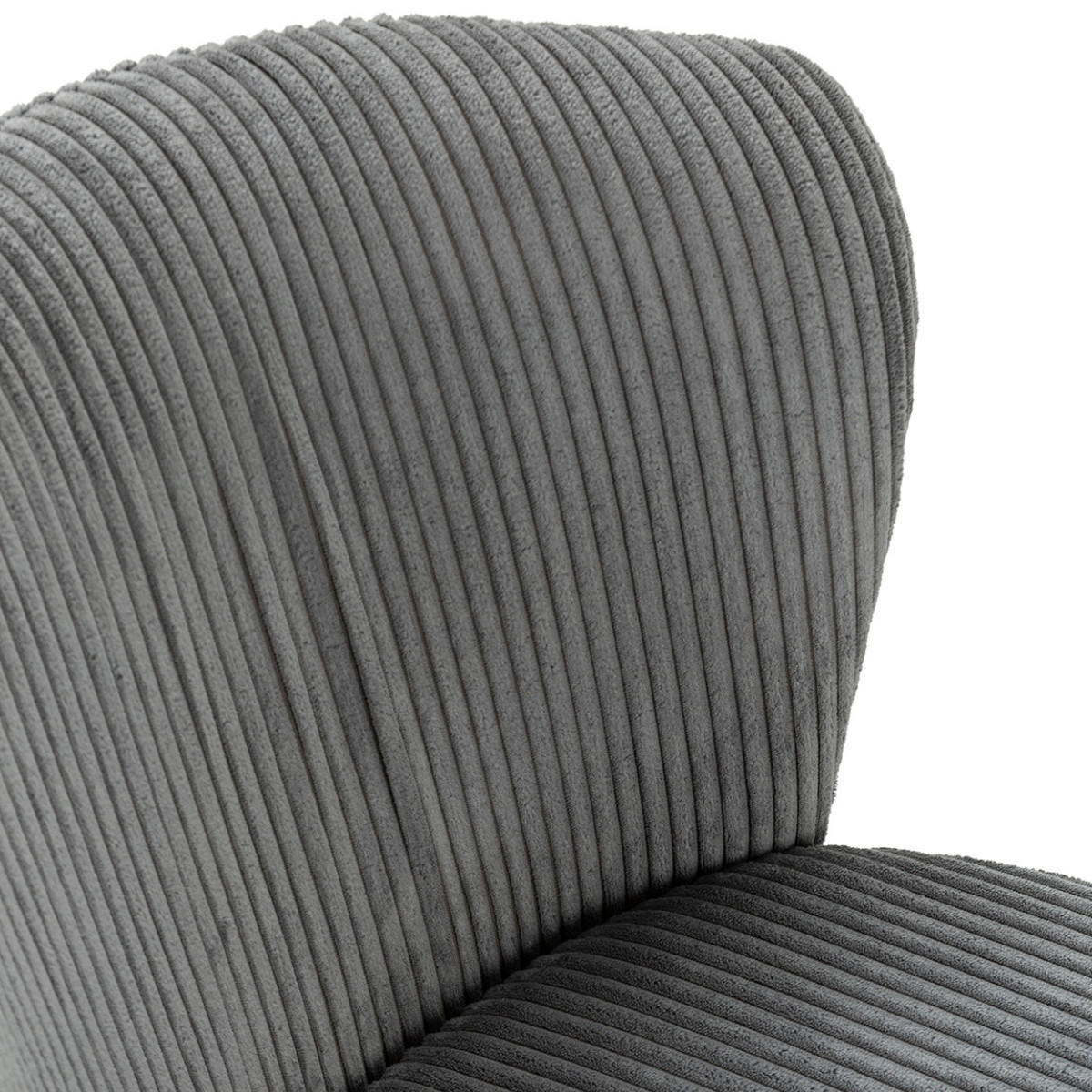 ESSZIMMERSTUHL Megan Grau 47/58/47 cm - Grau, Textil (58/47/47cm) - Calicosy