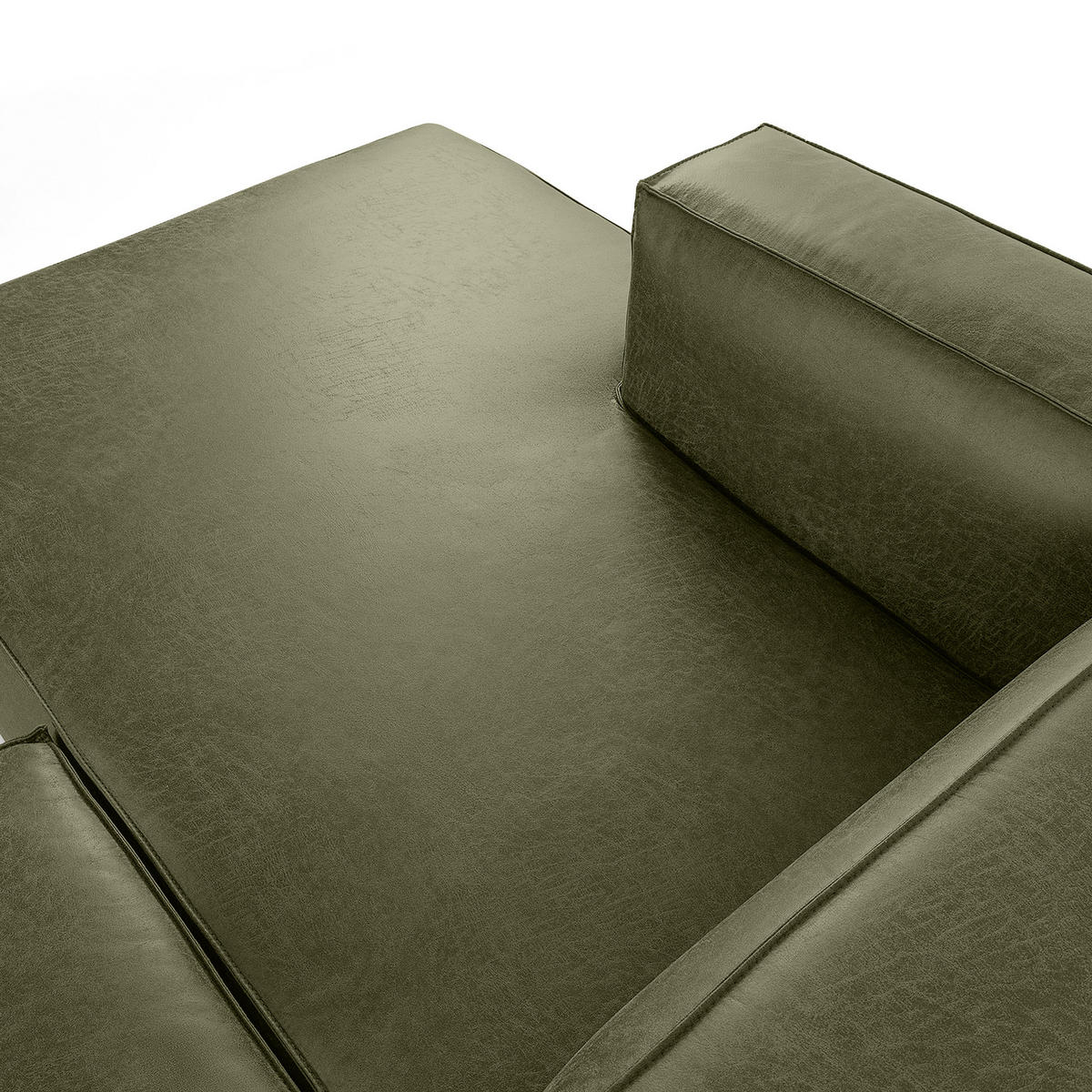 ECKSOFA LINKS FEROX, Grün - Grün, Holz/Holzwerkstoff (300/175cm) - KONSIMO®