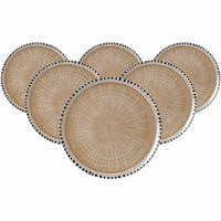 PLATZTELLER Natura Creme ø 32 cm 6er Set - Creme, Keramik (32cm) - Ritzenhoff Breker