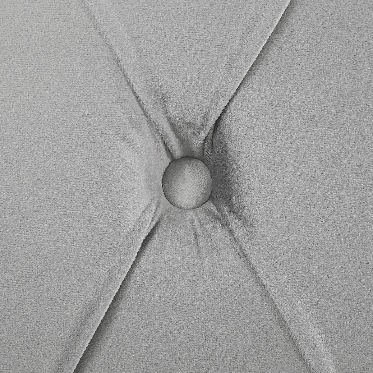 BETT 160/200cm Hellgrau Avallon - Hellgrau, Textil (160/200cm) - Beliani