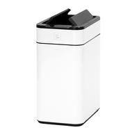 SENSORMÜLLEIMER SE50L Weiß - Weiß, Metall (27/54.5/40cm) - SVITA