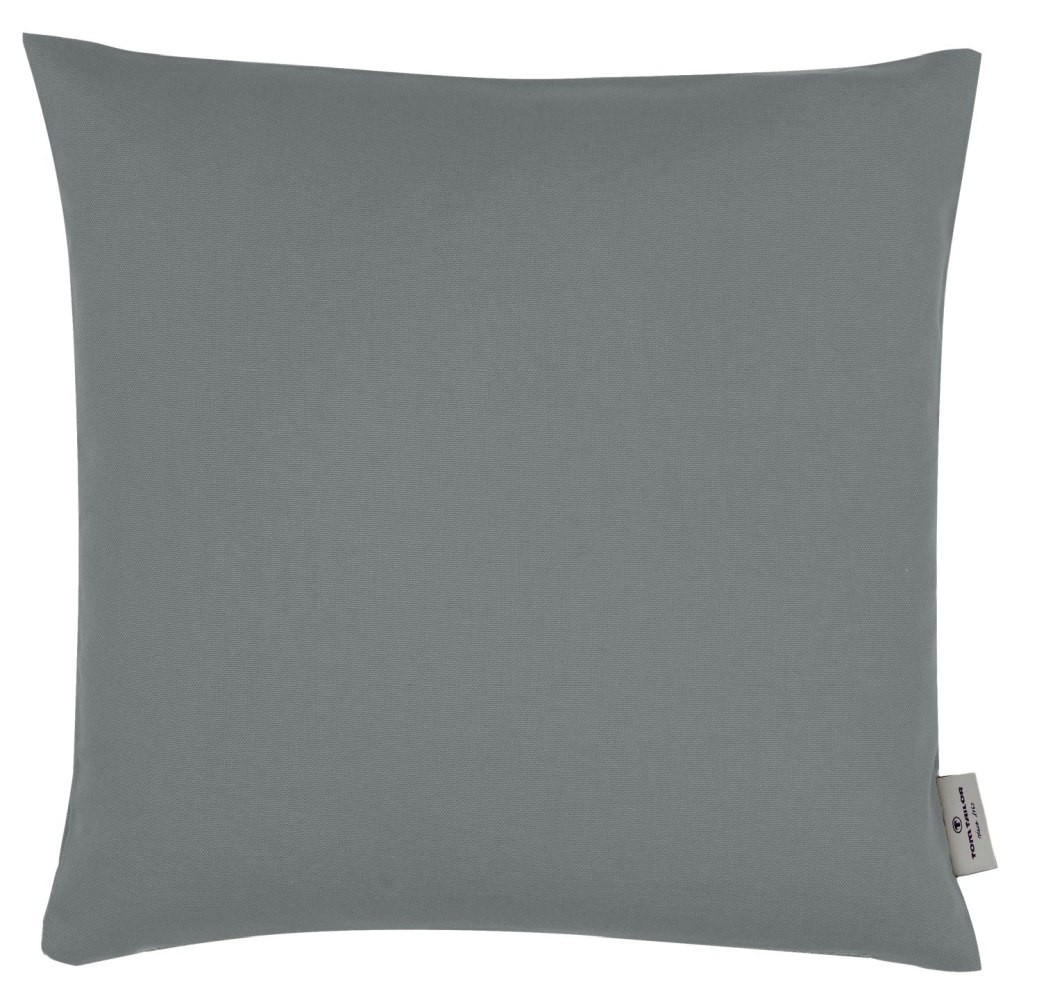 ZIERKISSENHÜLLE Dove steingrau 60x60cm - Dunkelgrau, Textil (60/60cm) - Tom Tailor