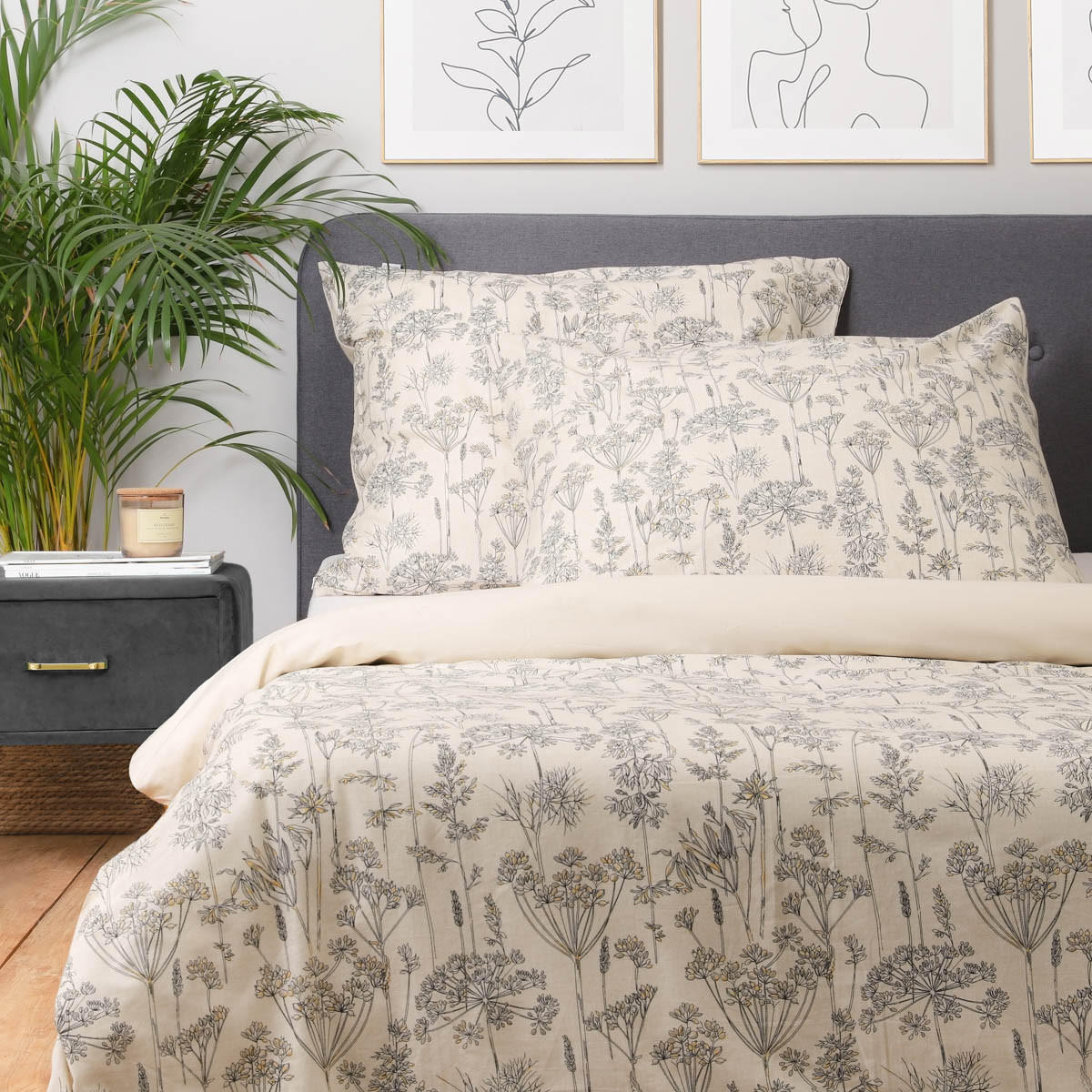 BETTWÄSCHE Possa beige 160/200 cm - Beige, Textil (160/200cm) - Homla