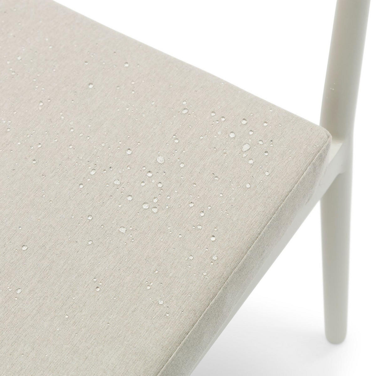 GARTENSTUHL TAVOLO 6ER-SET - Creme, Textil (56/77/62cm) - IDIMEX