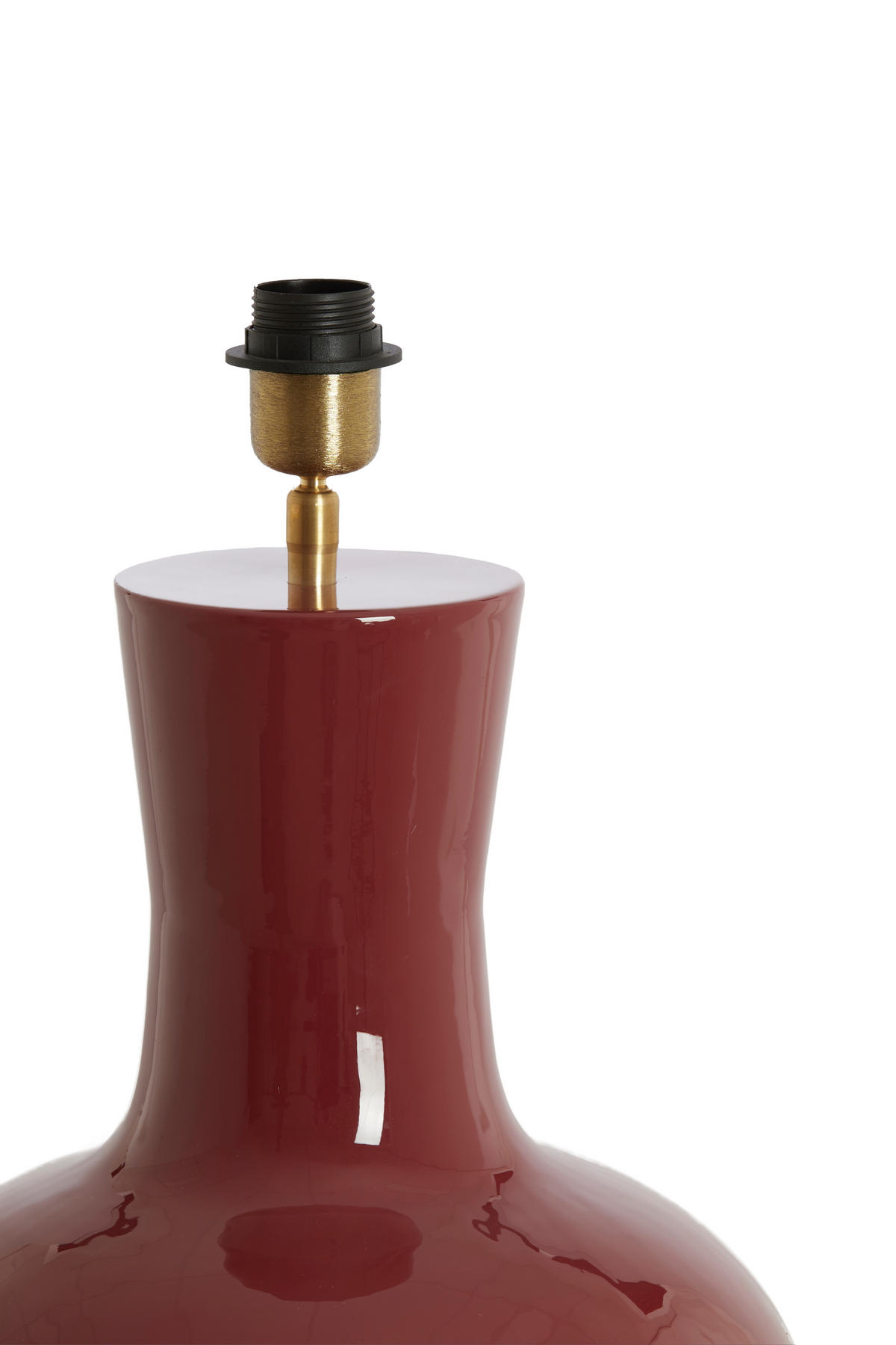 LAMPENSOCKEL Nana Rot 33/33/51 cm - Rot, Metall (33/33/51cm) - Light & Living