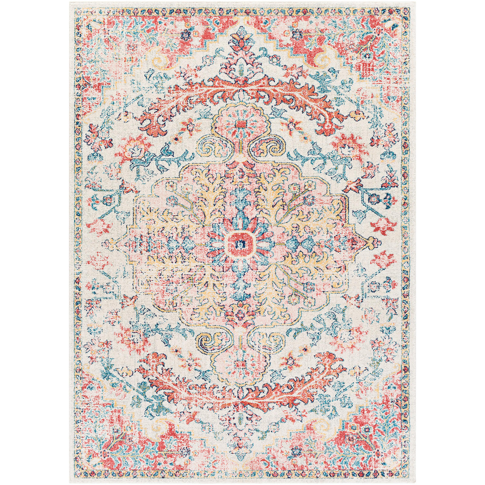 VINTAGE-TEPPICH 160/220 cm Rot - Rot, Textil (160/220cm) - LIVABLISS
