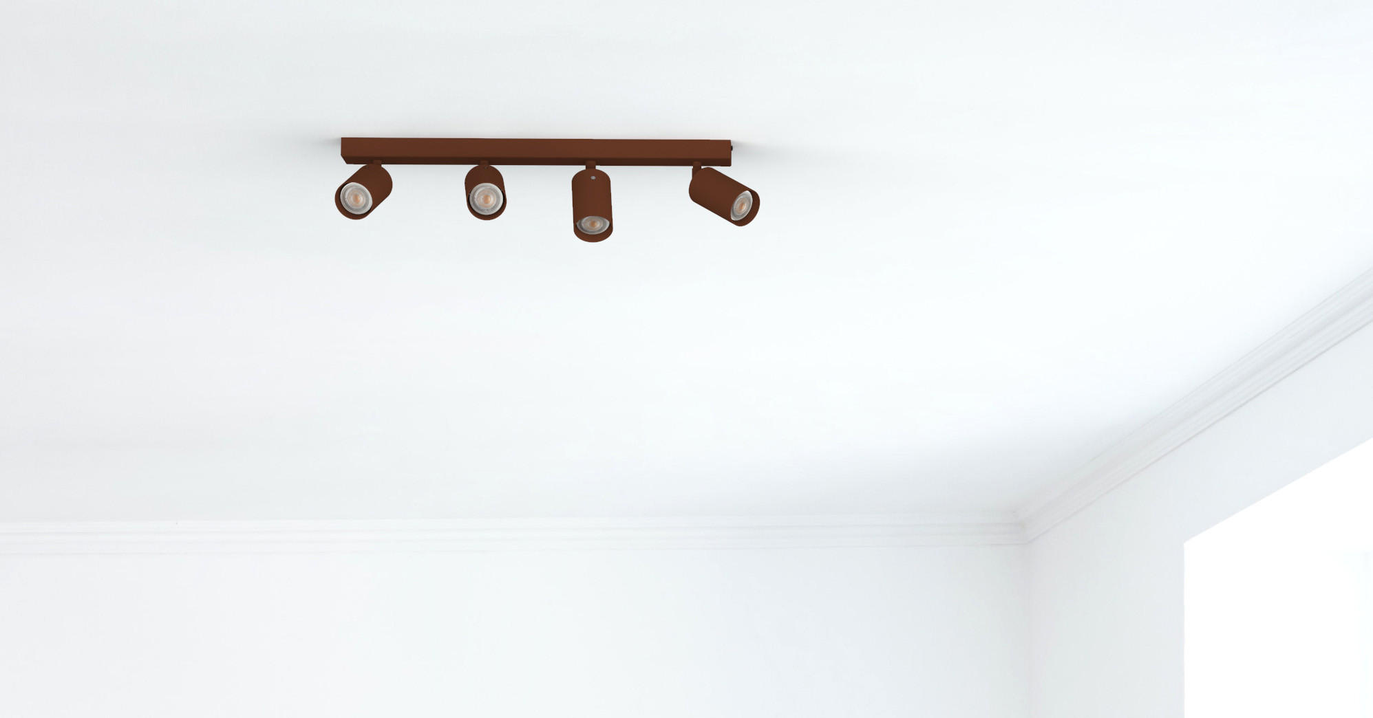 STRAHLER - Dunkelbraun, Metall (10/60/21cm) - Lumicom